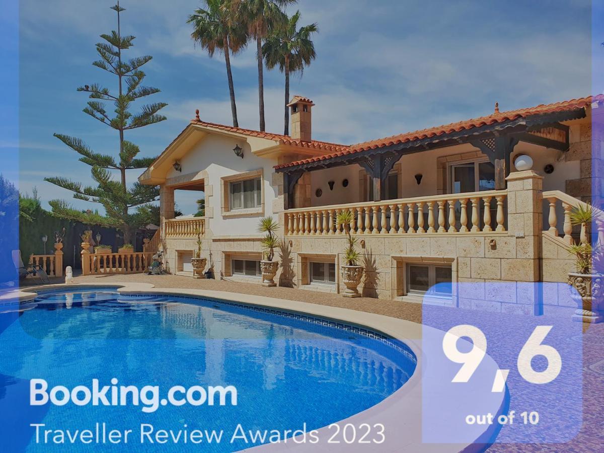 Villa Tres Palmeras En Alfaz Del Pi , Albir, Benidorm ラルファス・デル・ピ エクステリア 写真
